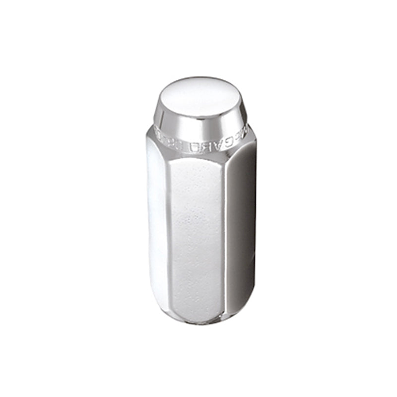 McGard Hex Lug Nut (Cone Seat) M12X1.75 / 13/16 Hex / 1.815in. Length (Box of 100) - Chrome