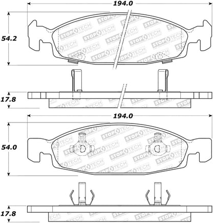 StopTech Street Brake Pads