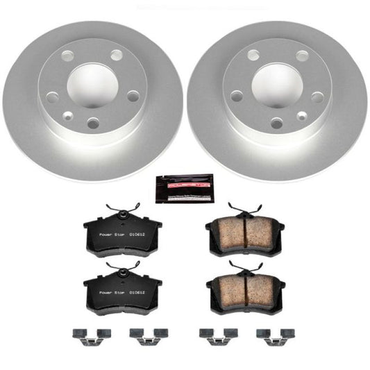 Power Stop 02-06 Audi A4 Rear Z23 Evolution Sport Coated Brake Kit