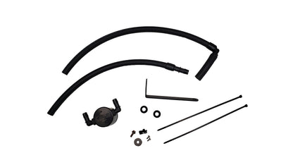 J&amp;L 22-25 Subaru BRZ/GR86 2.4L Passenger Side Oil Separator 3.0 - Black Anodized