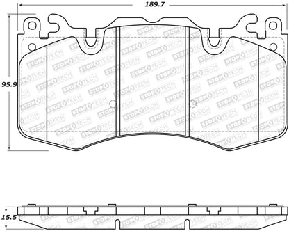 StopTech Street Brake Pads - Rear