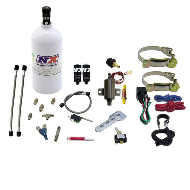 Nitrous Express Single Cyl Piranha Nitrous Kit w/2.5lb Bottle