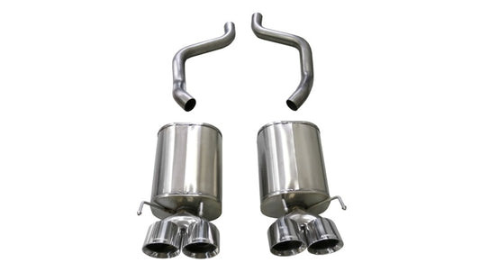 Corsa 09-13 Chevrolet Corvette (C6) 6.2L Polished Sport Axle-Back Exhaust w/4.5in Tips