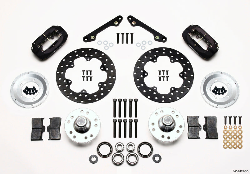 Wilwood Forged Dynalite Front Drag Kit Drilled Rotor 79-81 Camaro