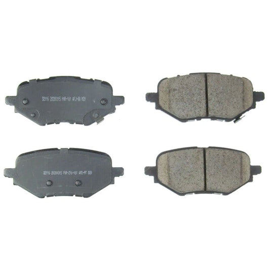 Power Stop 18-19 Honda Clarity Rear Z16 Evolution Ceramic Brake Pads