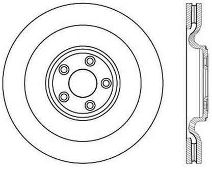 StopTech Slotted Sport Brake Rotor