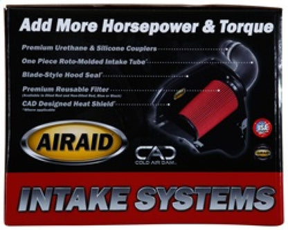 Airaid 05-13 Nissan Frontier / Pathfinder / Xterra CAD Intake System w/o Tube (Oiled / Red Media)