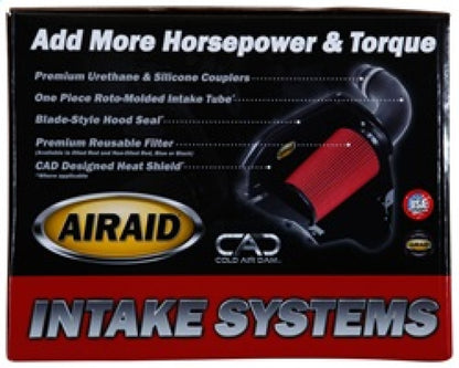 Airaid 16-17 Chevrolet Camaro SS V8-6.2L F/I Jr Intake Kit w/ Dry Filter