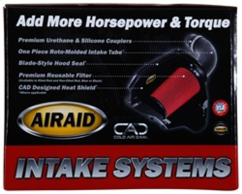 Airaid 2015 Ford Mustang 3.7L V6 Race Style Intake System (Oiled)