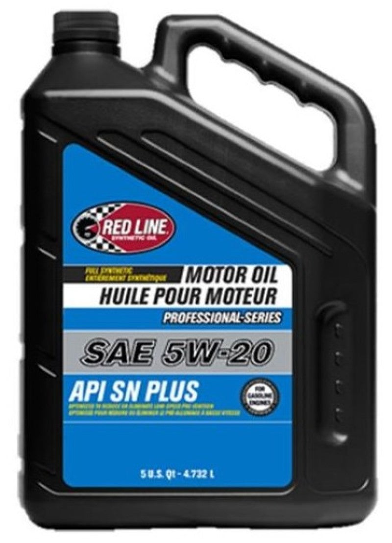 Red Line Pro-Series 5W20 API SN+ Motor Oil - 5 Quarts - Single