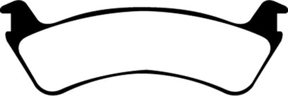 EBC 00-02 Ford Explorer Sport 4.0 2WD (Phenolic Pistons) Greenstuff Rear Brake Pads