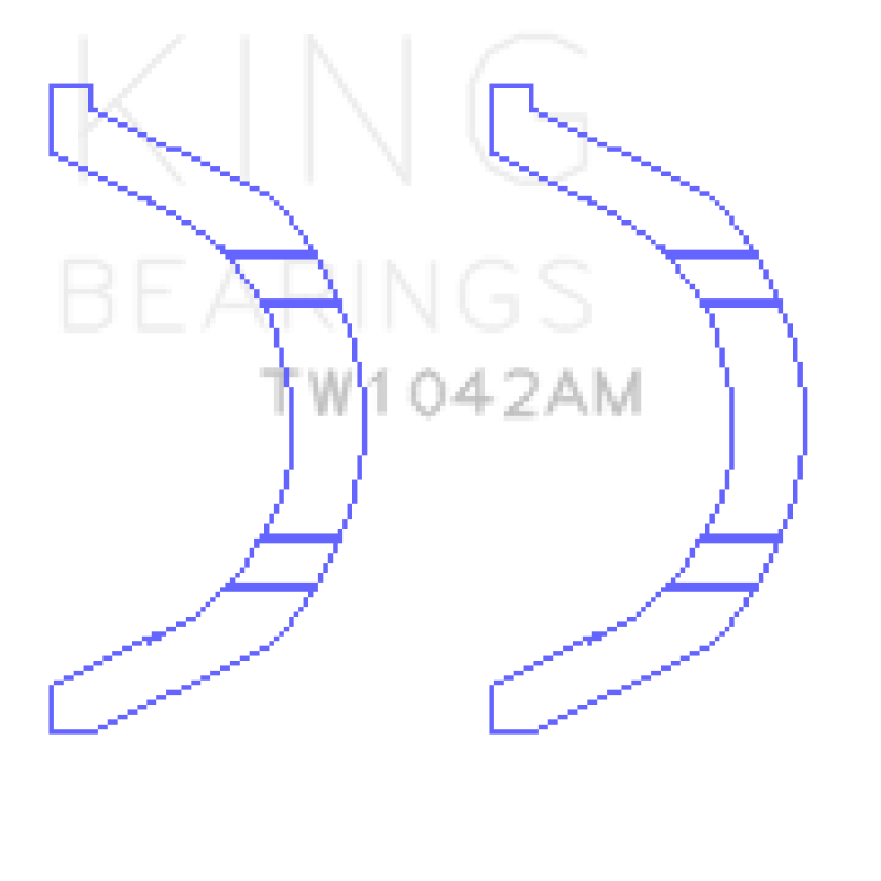 King Engine Bearings Nissan VR38DETT/VQ35AHR/VQ37HR Thrust Washer Set