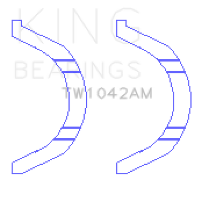 King Engine Bearings Nissan VR38DETT/VQ35AHR/VQ37HR Thrust Washer Set