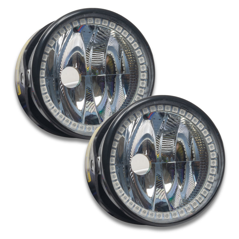 Oracle Lighting 03-04 Lincoln Navigator Pre-Assembled LED Halo Fog Lights -Blue