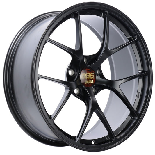 BBS RI-D 20x10 5x112 ET19 Matte Black Wheel -82mm PFS/Clip Required