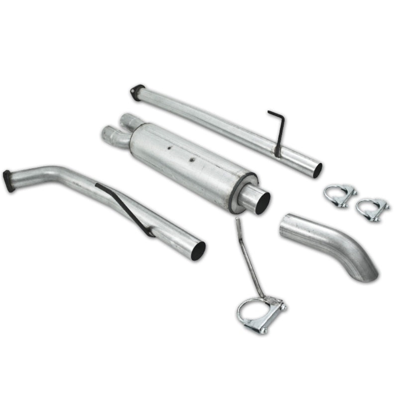 MBRP 07-08 Toyota Tundra Cat Back Turn Down Single Side Aluminized Exhaust