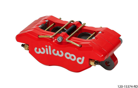 Wilwood Caliper - Off-Road Dynapro Narrow 5.25in Mount - 1.75/1.75in Pistons .38in Disc - Red