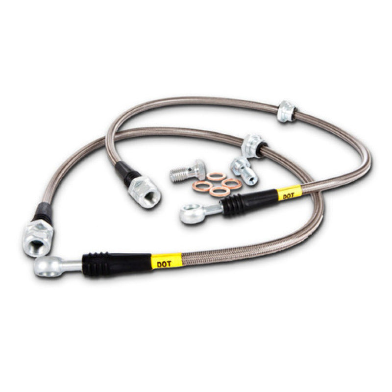 StopTech 05-13 Nissan Murano Stainless Steel Rear Brake Lines