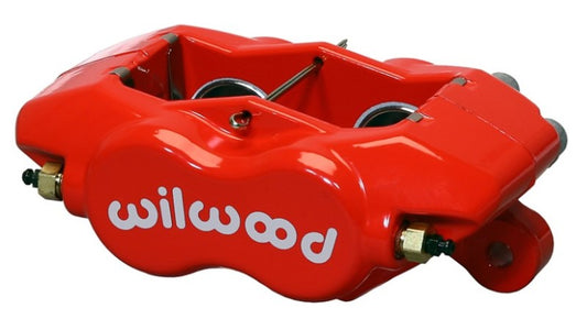 Wilwood Caliper-Forged DynaliteI-Red 1.12in Pistons .81in Disc