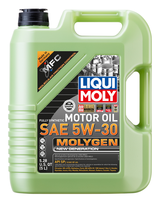 LIQUI MOLY 5L Molygen New Generation Motor Oil SAE 5W30