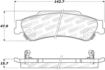 StopTech Street Brake Pads