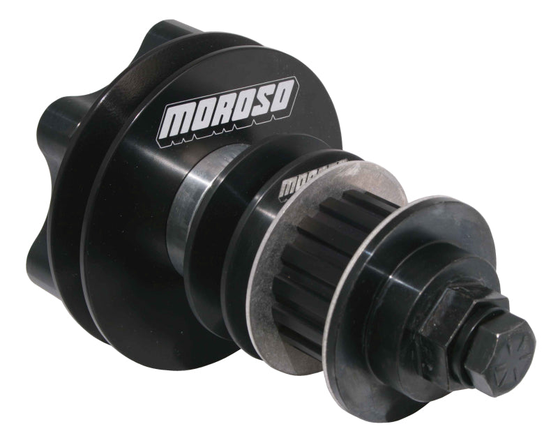 Moroso Chevrolet Big Block (Short 3 Bolt) Dry Sump & Vacuum Pump Drive Kit - Flange Style w/Pulleys