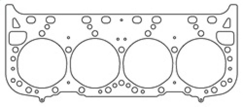Cometic 92-96 GM LT1 Small Block 4.100 inch Bore .030 inch MLS Head Gasket (w/Valve Pockets)