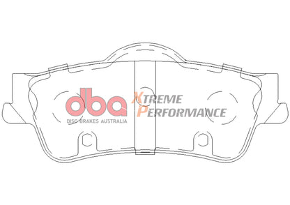 DBA 08-09 Pontiac G8 3.6 Base/6.0 XP650 Rear Brake Pads