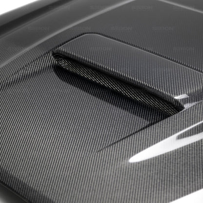 Seibon 2018+ Toyota Tacoma TR-Style Carbon Fiber Hood