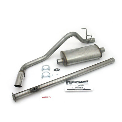 JBA 95-99 Toyota Tacoma (Xtra Cab) 2.4L/2.7L 409SS Pass Side Single Exit Cat-Back Exhaust