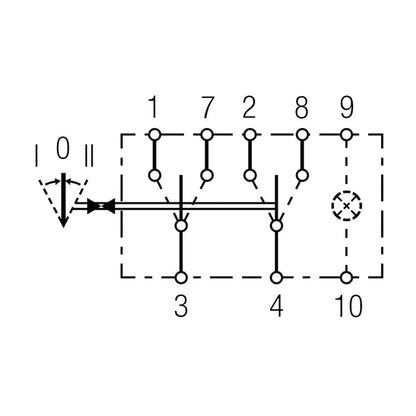 Hella Switch On/On/Off Momentary W Loc Light