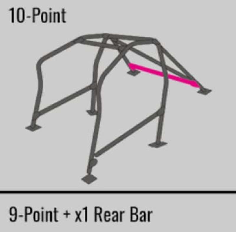 Cusco Safety 21 Steel Roll Cage 4P 40mm Hyundai Genesis CP *Okay w/Sunroof* (S/O / No Cancel)