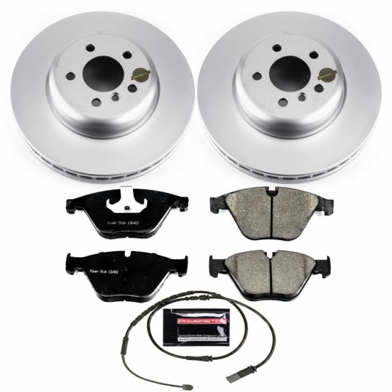 Power Stop 14-16 BMW 535d Front Z23 Evolution Sport Coated Brake Kit