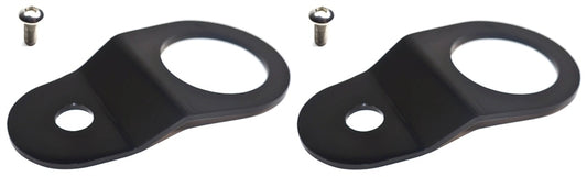 Torque Solution Radiator Mount Combo (Black) : Mitsubishi Evolution 7/8/9