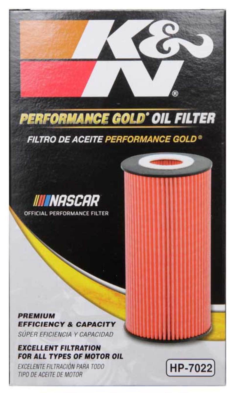 K&N Performance Gold Oil Filter for Hyundai/Kia V6 06-08 Azera/Sonata/Sedona/07-08 Santa Fe