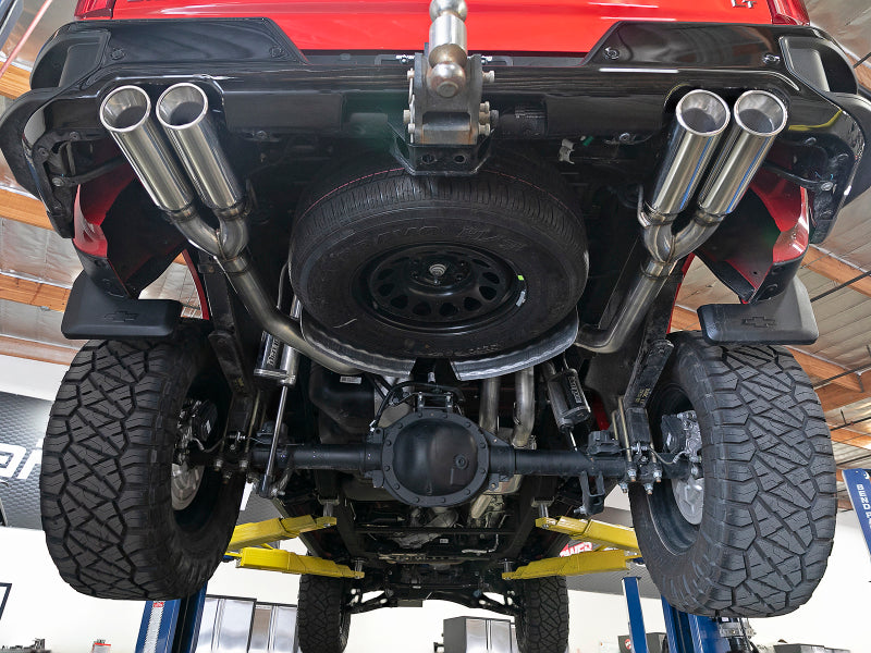 aFe Vulcan Series 3in 304SS Exhaust Cat-Back Exh w/ Pol Tips 2019 GM Silverado / Sierra 1500 V8-5.3L