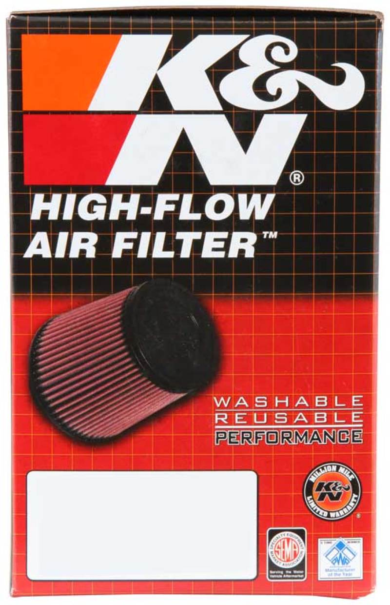 K&N Universal Round Clamp-On Air Filter 2-7/8in. Flange / 4-1/2in. OD / 5in. Height