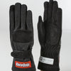 RaceQuip Black 2-Layer SFI-5 Glove Kid - Xsm K7