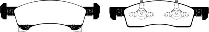 EBC 02-06 Ford Expedition 4.6 2WD Greenstuff Front Brake Pads