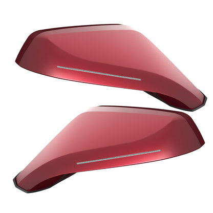 Oracle 10-15 Chevrolet Camaro Concept Side Mirrors - Red Jewel Tint (GAQ)