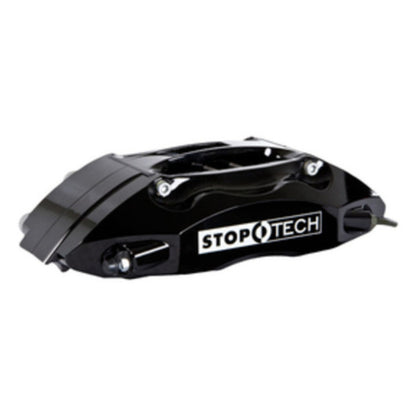 StopTech BBK 01-07 BMW M3 (E46) Rear 4 Piston ST-40 355x32mm Black Calipers Drilled Two Piece Rotors