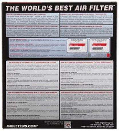 K&N Replacement Air Filter MAZDA CRONOS 2.0L V6 DIESEL (NON-US); 1998-ON