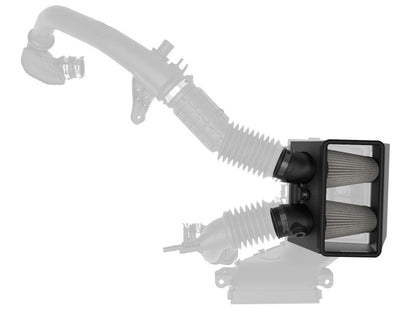 aFe Rapid Induction Cold Air Intake System w/Pro Dry S Filter 19-20 Ford Edge V6 2.7L (tt)