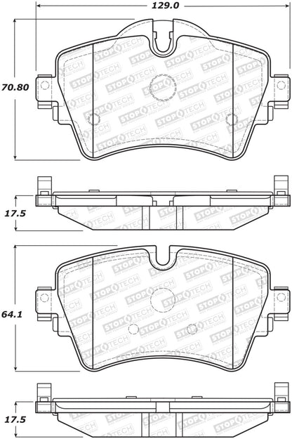 StopTech Street Brake Pads - Front