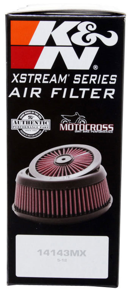 K&N Custom Air Filter Round Tapered 2.688in Height