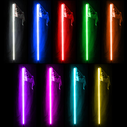 Oracle Off-Road 6ft LED Whip - ColorSHIFT