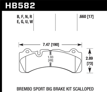 Hawk HP+ Street Brake Pads