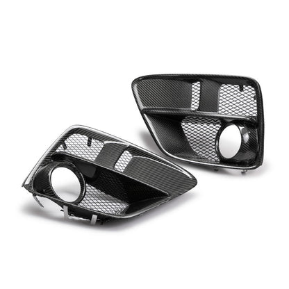 Seibon 15-17 Subaru Impreza WRX/STi Carbon Fiber Fog Light Surrounds (pair)