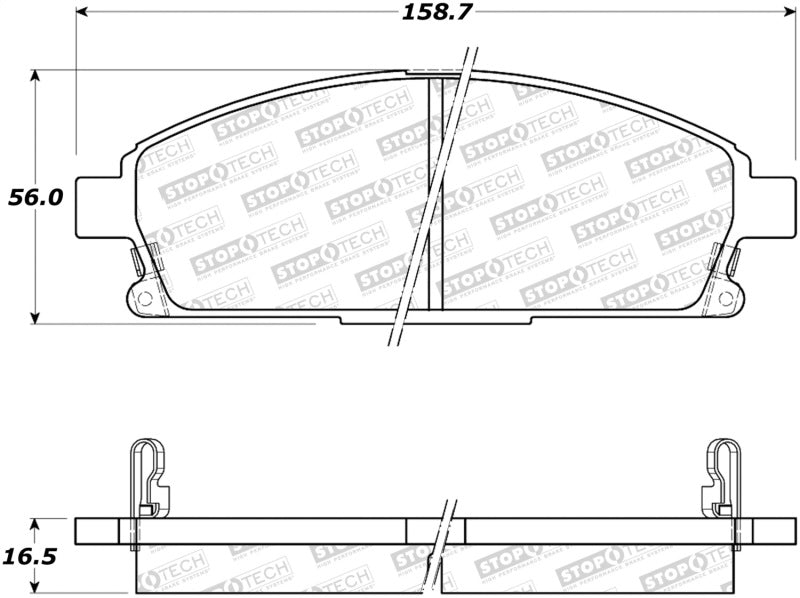 StopTech Street Brake Pads