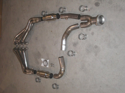 Stainless Works Chevy/GMC Truck 1999-02 Headers 2WD with Converters